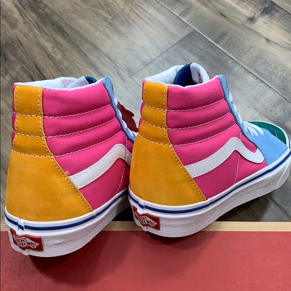 VERY SK-8-HI Suede/Canvas Multi/Brig men’s - Picture 8 of 16